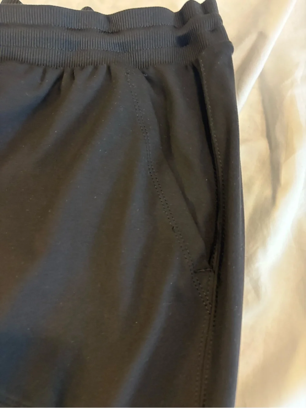 Rachel Zoe Black Pull-On Jogger Pants Zip Pockets Estimated XXL